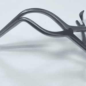 A ROMANELLI TYPE DEEP GELPI RETRACTOR on a white surface.