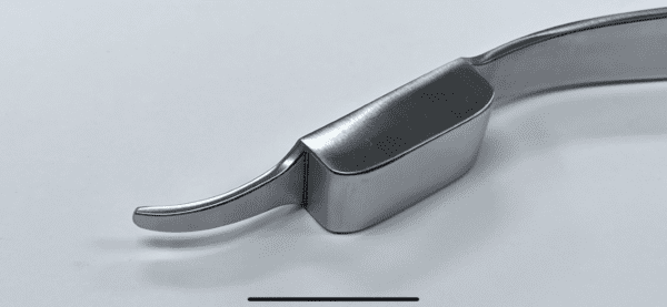 An image of a KNEE RETRACTOR, POSTERIOR STABILIZING, MECKEL TYPE on a white surface.