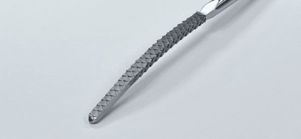 A FEMORAL CANAL FINDER/RASP, T-HANDLE, ROCKOWITZ TYPE on a white surface.