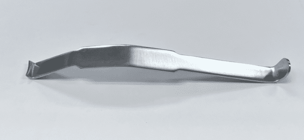 A FEMORAL RETRACTOR, ANTERIOR, HOPE TYPE handle on a white surface.