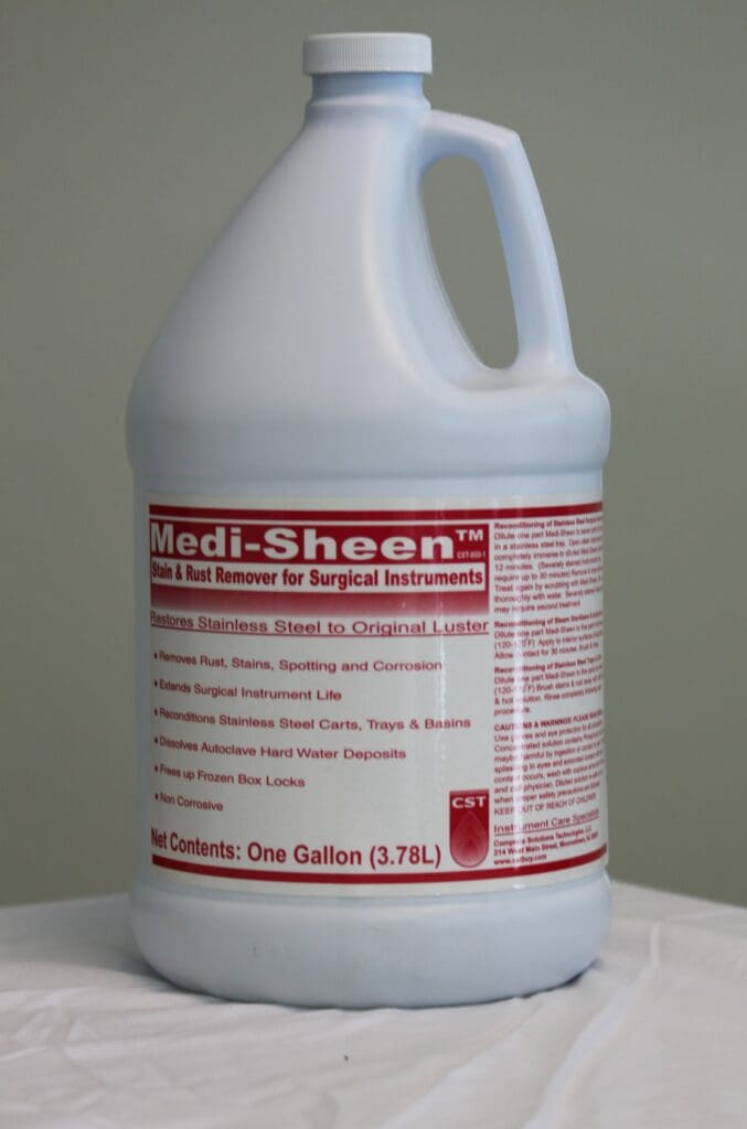 Medi-Sheen Stain and Rust Remover for Surgical Instruments