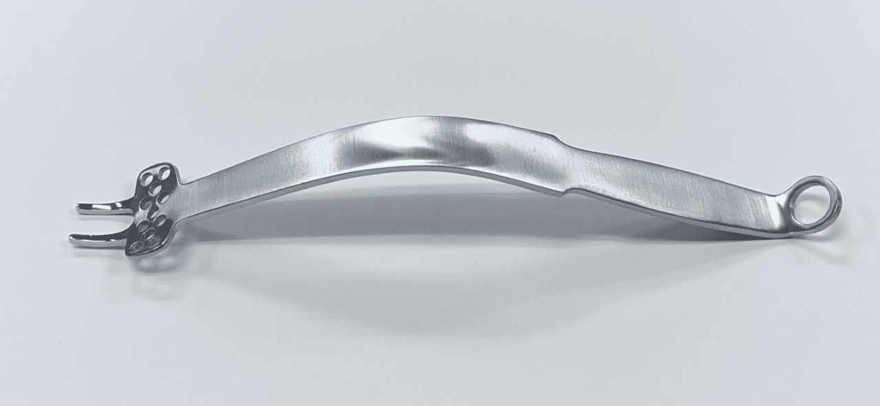 An image of a BALDWIN TYPE SOFT TISSUE RETRACTOR on a white surface.