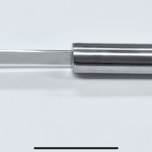 A MIS KNEE SUPERIOR RECTRACTOR stainless steel handle on a white surface.