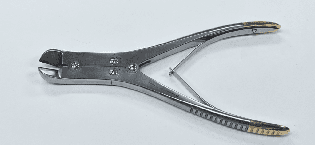 A pair of Wire Cutter, Side Cutting on a white surface.