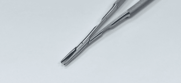 A TC JACOBSON HEAVY NEEDLE HOLDER on a white surface.