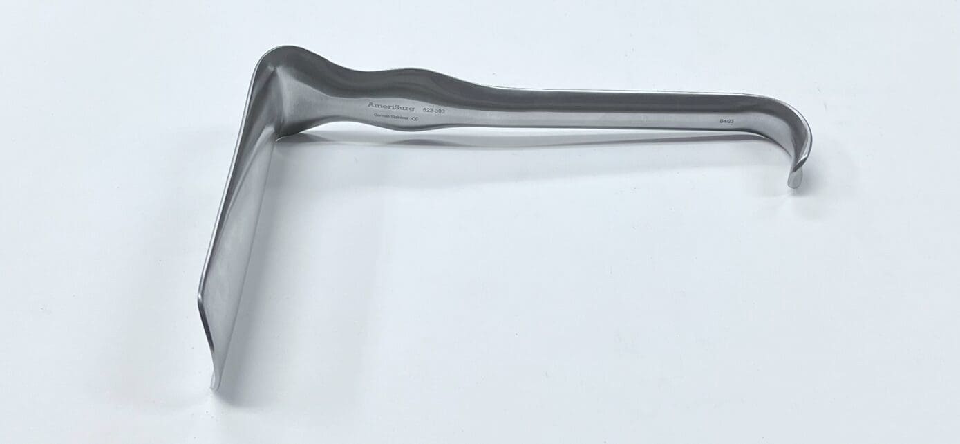 Jackson Vaginal Retractor on a White Background