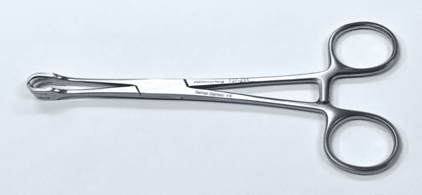 A pair of LAHEY TRACTION FORCEP on a white surface.