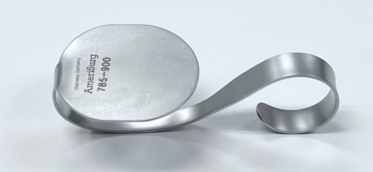 Patellar Protector Instrument RESECTED PATELLA PROTECTOR PLATE - American Surgical Specialties Company