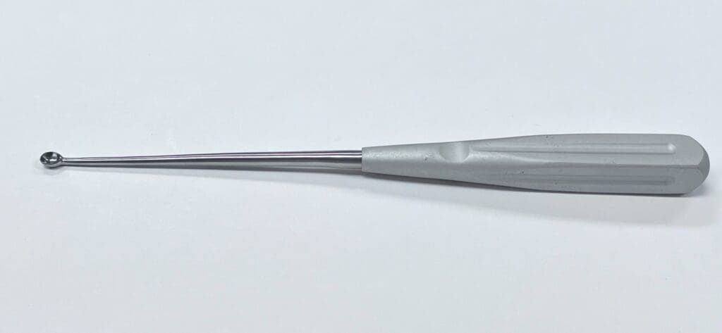 7403-20 Light Grip Cervical Curette Gray