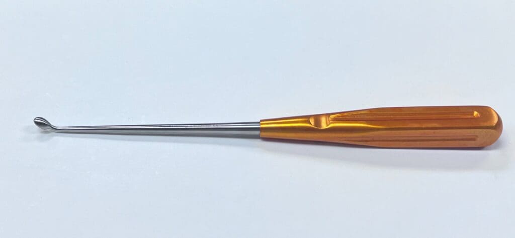 7406-30 Light Grip Cervical Curette Orange