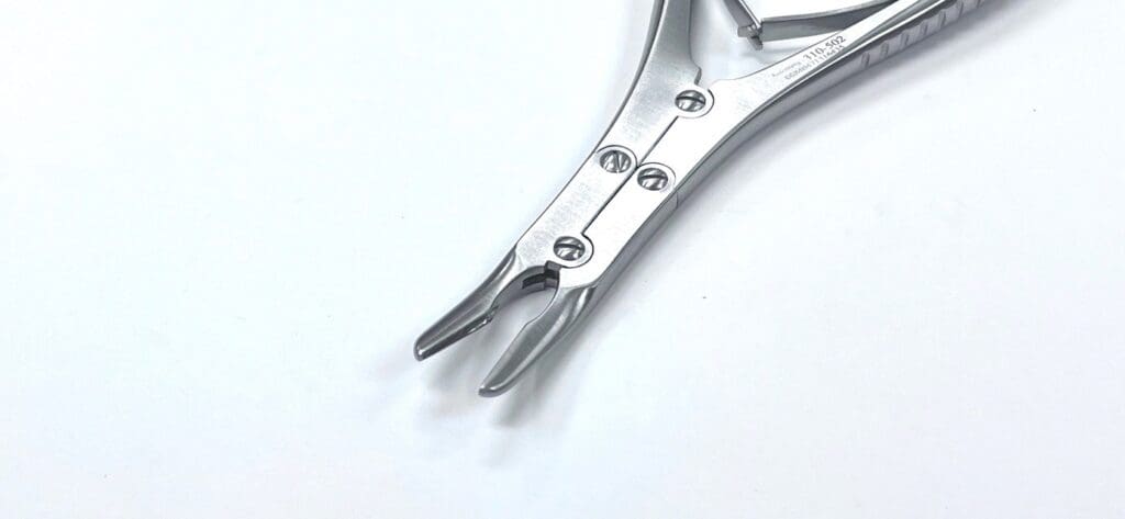 Set 4 Pezzi Ruskin Rongeurs JACK - Dritti E Curvi - 3mm E 5mm - 6 E 7-1/4 Pollici