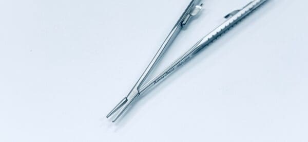 JACOBSON NEEDLE HOLDER, KNURLED HANDLE - Image 2